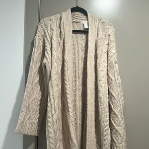 Long H&M cardigan